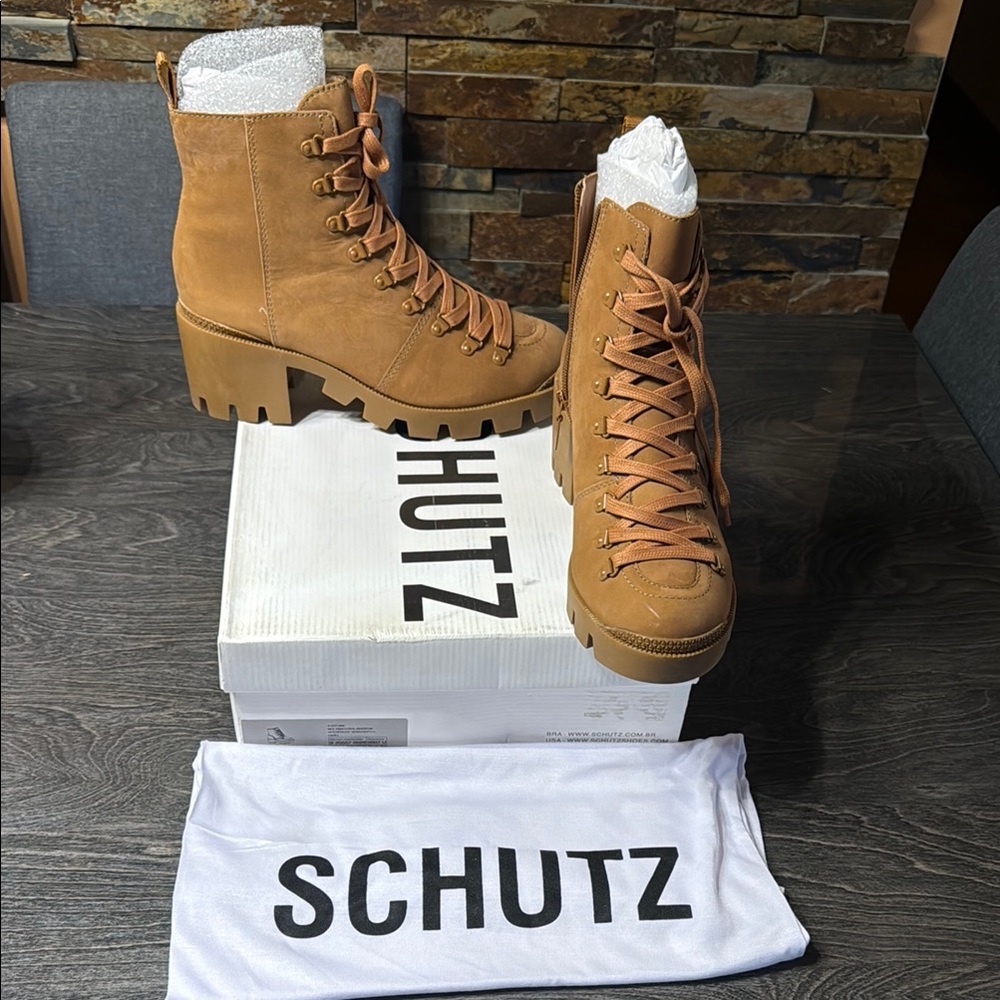 Schutz Tan Women's Boots